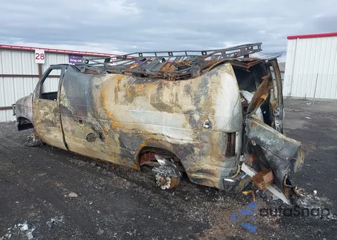 1996 Ford Econoline E250 Van из США, поврежденный, VIN 1FTHE24H9THA12573